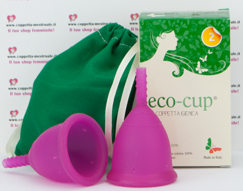 coppetta Eco-cup colorata